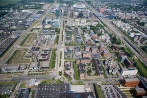 Kantorenwijk Amstel III in Amsterdam