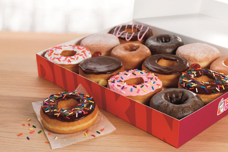 Donuts van Dunkin' Donuts