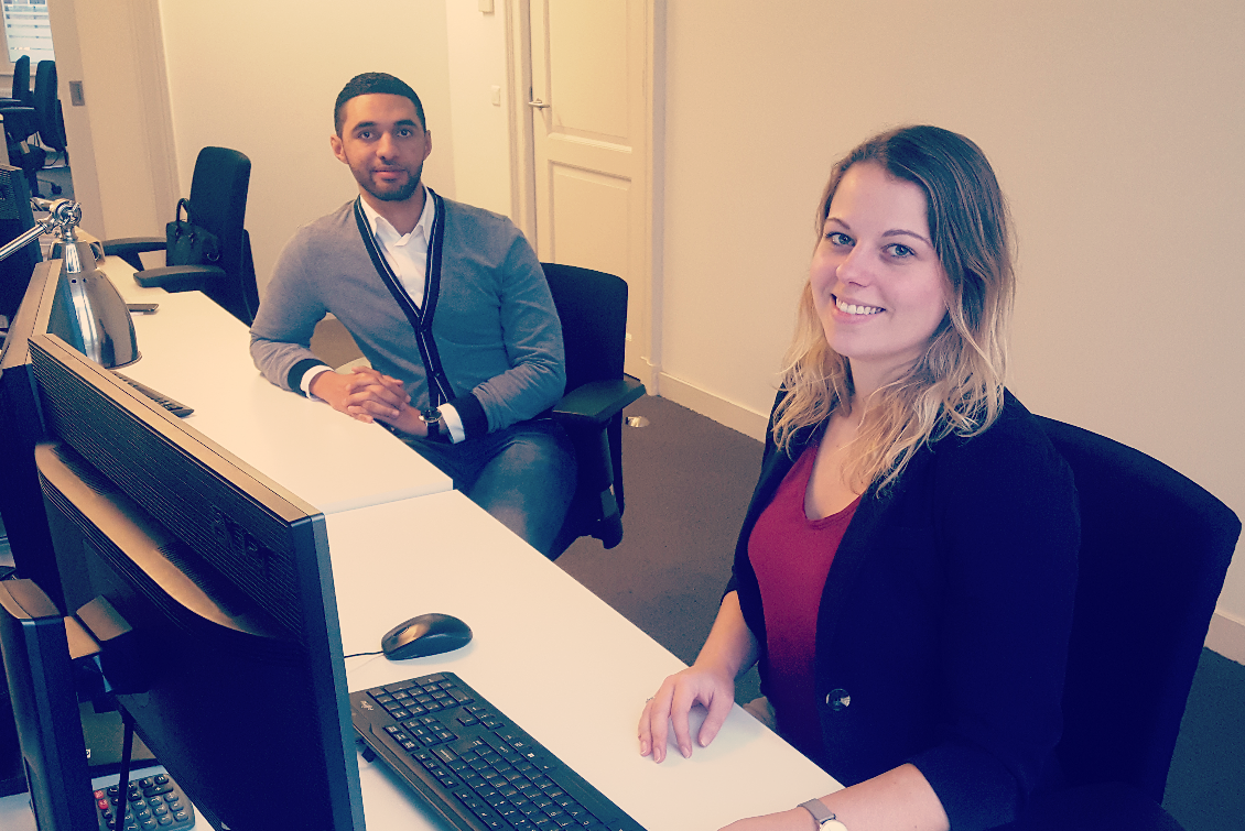 Omar Imziln en Maartje van Beek 