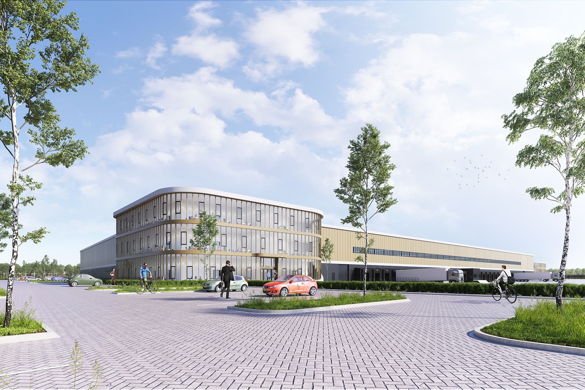 CBRE Global kocht acht distributiecentra van Somerset Capital Partners, waaronder de nieuwbouw op het Klooster in Nieuwegein