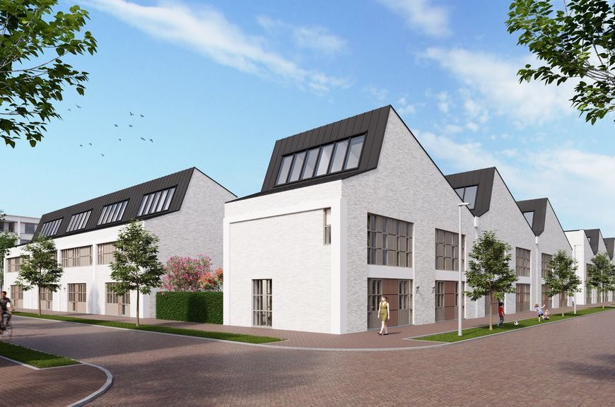 Nieuwbouwwoningen op Strijp R in Eindhoven