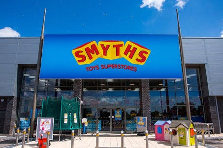 Britse winkel van Smyths Toys