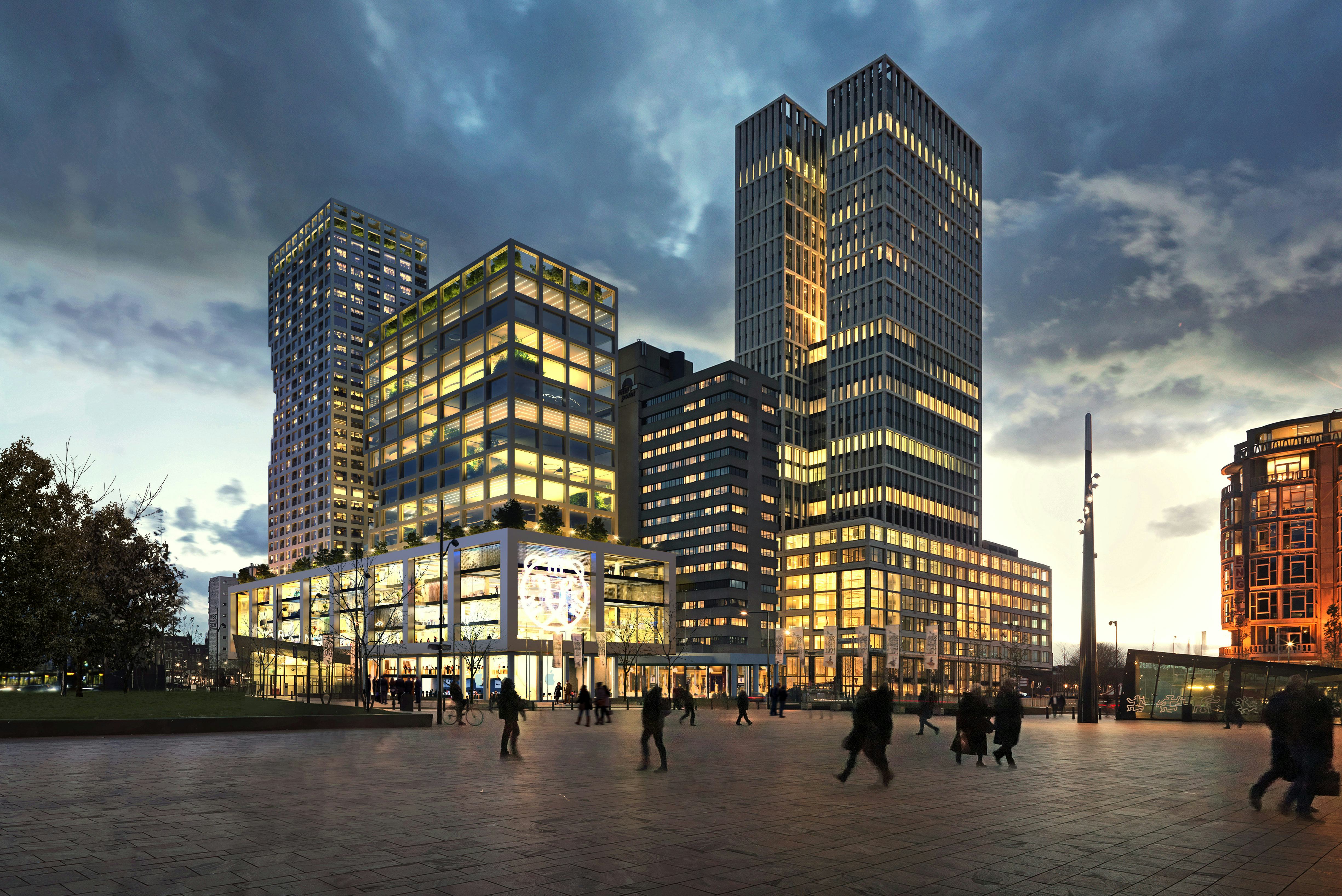 MVRDV-ontwerp Weenapoint Rotterdam