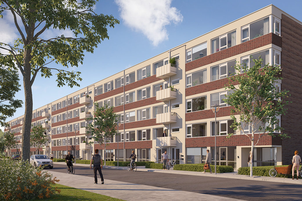 Corporatiewoningen worden koopwoningen in Adenauerlaan in Utrecht