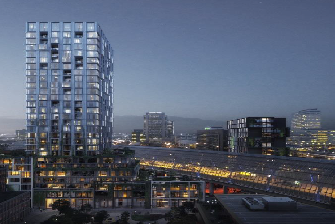 Nieuwbouw in centrumgebied Sloterdijk Amsterdam