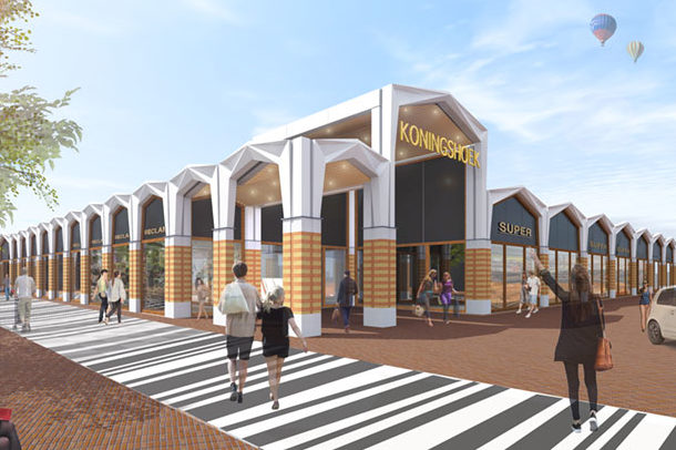 Winkelcentrum Koningshoek in Maassluis
