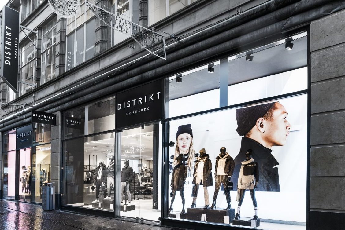 winkel Distrikt Nørrebro in Venestraat Den Haag