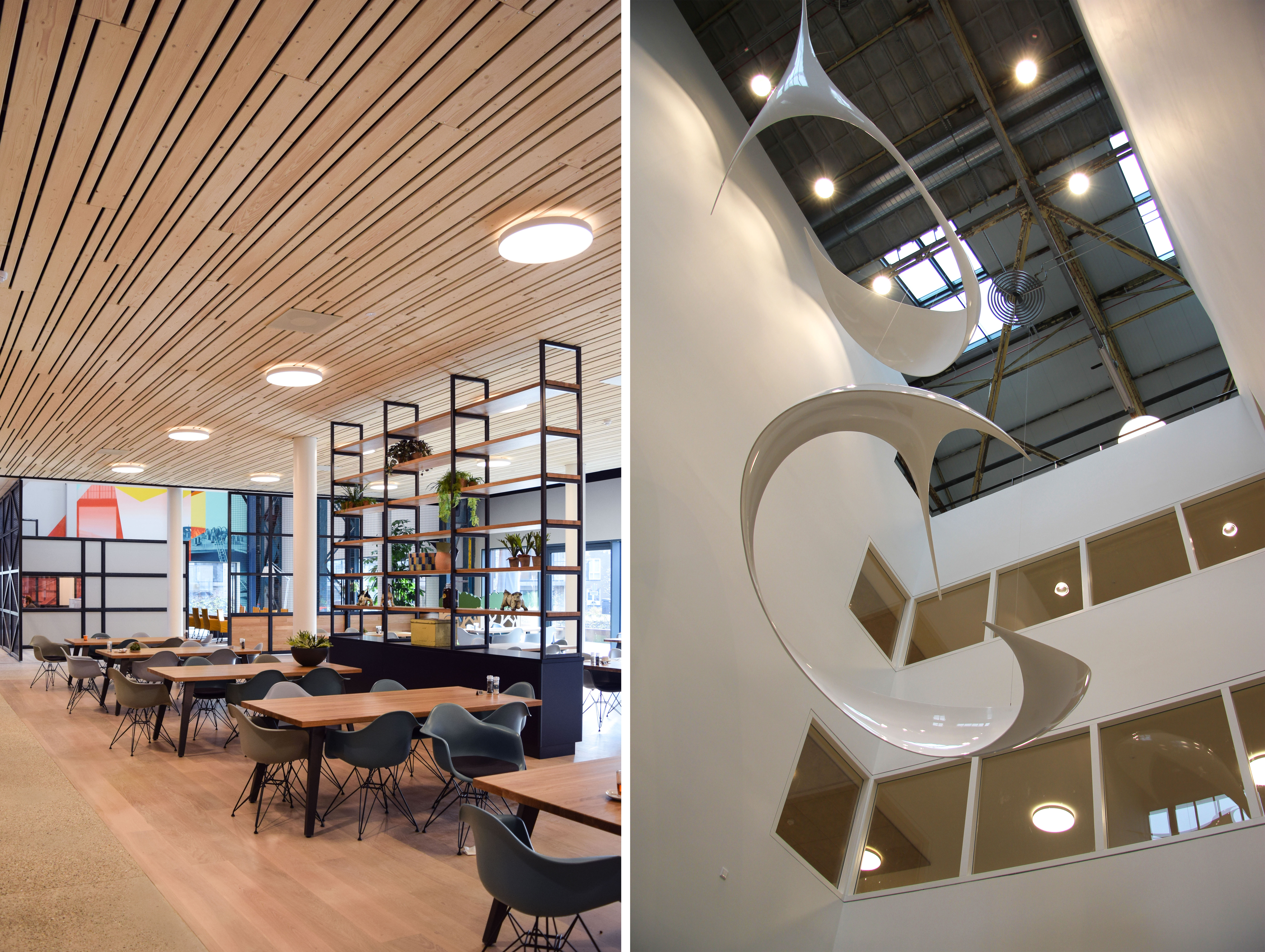 Woonzorgcentrum Scheldehof in Vlissingen. Het publiek toegankelijke restaurant van het woonzorgcentrum.