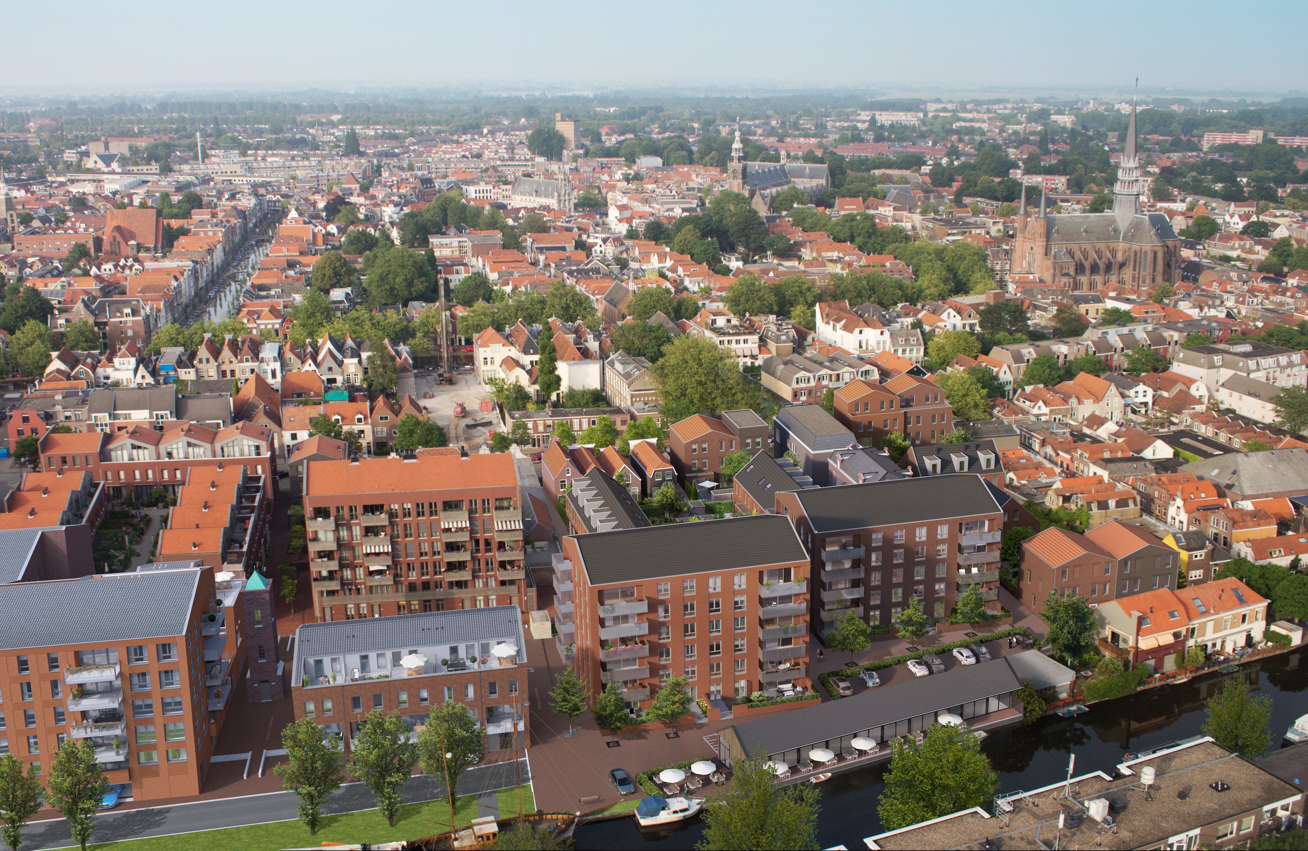 Koningshof, Gouda. Institutioneel vastgoedfonds Altera is eigenaar van de 30 huurappartementen die in de tweede fase werden gerealiseerd. Eerder kocht Altera al 40 huur appartementen in het gebied.