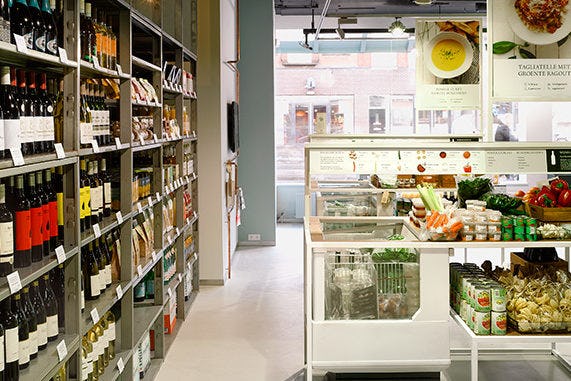 Bilder & de Clercq-winkel in Amsterdam