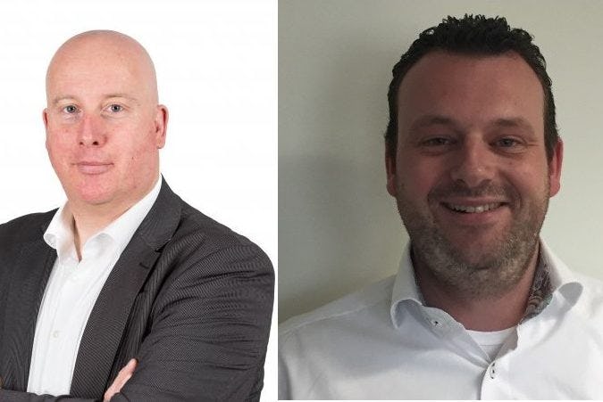 André van Lavieren en Lex van der Bijl van vastgoedbeheerder Captae