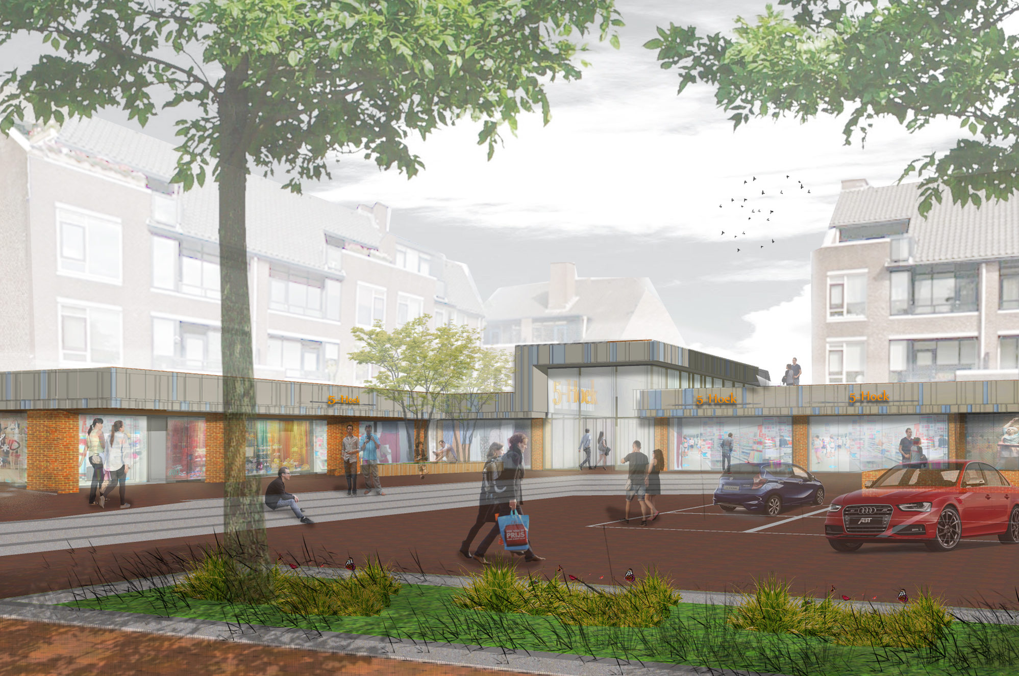 Winkelcentrum In den Vijfhoek, Oldenzaal