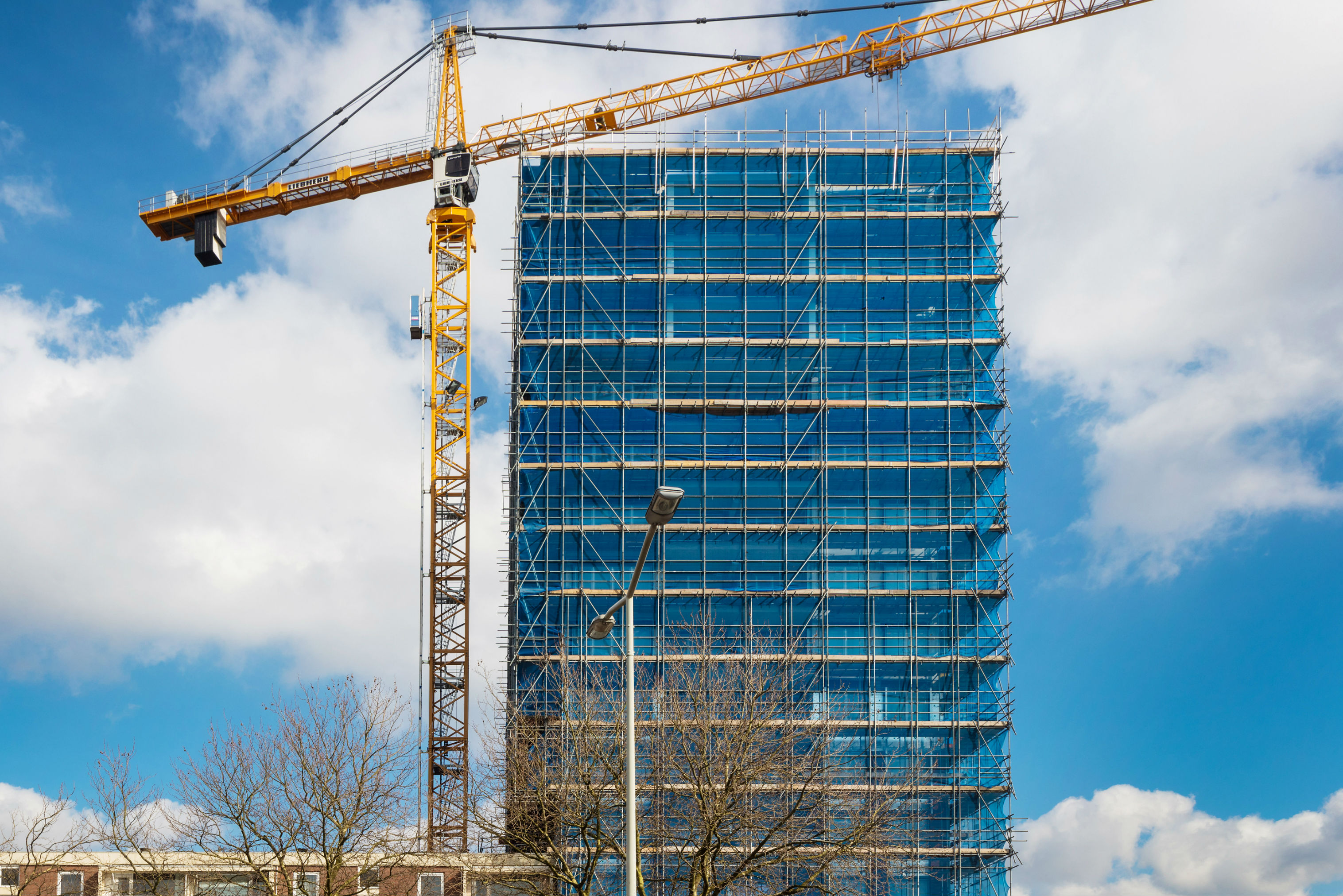 Hoogste punt bouw Lumière