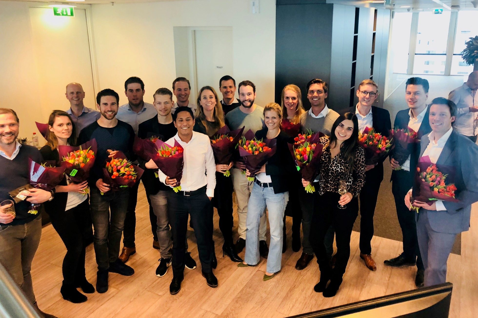 Promotiefeest bij Savills