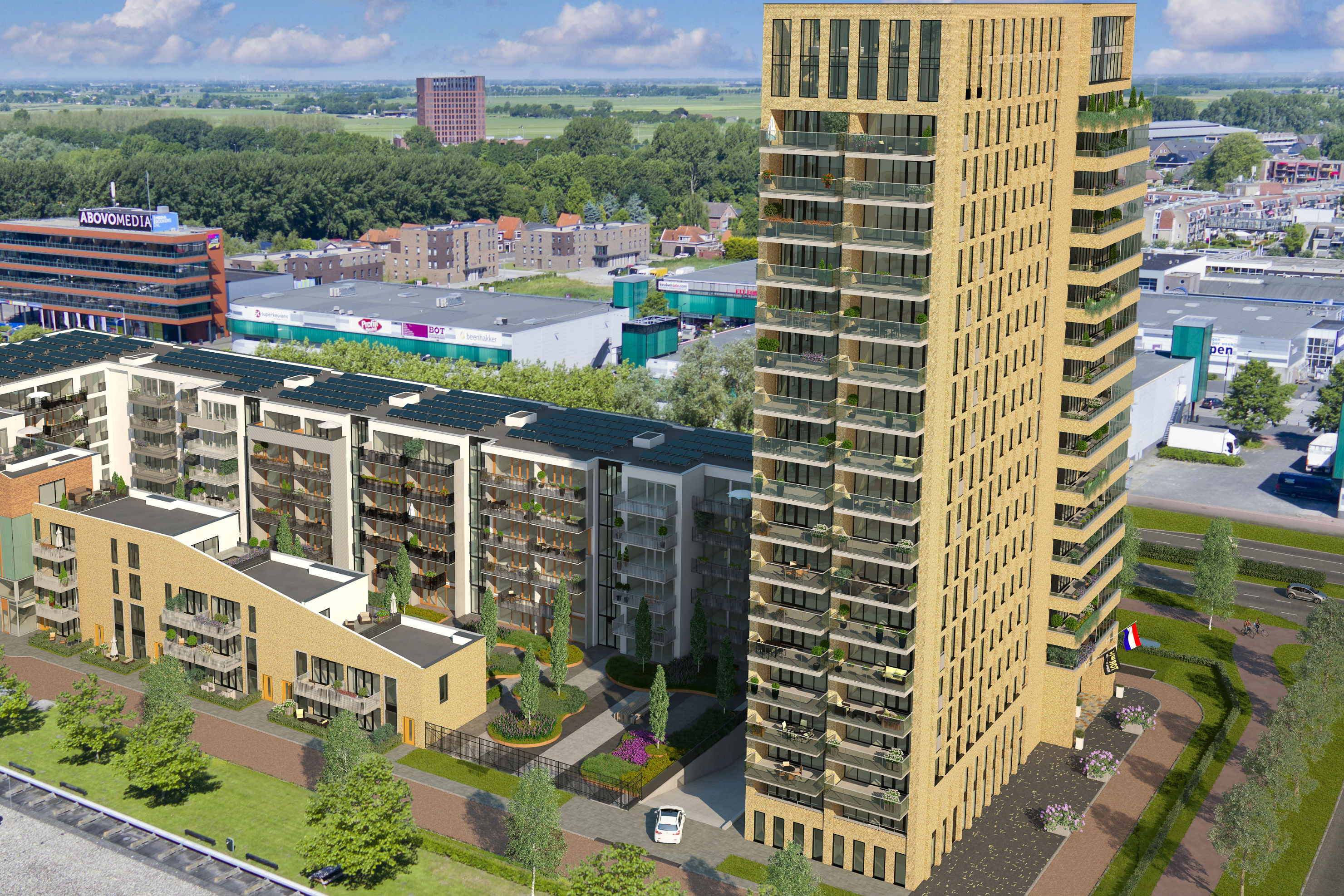 Eerste paal project Toren Hoorn