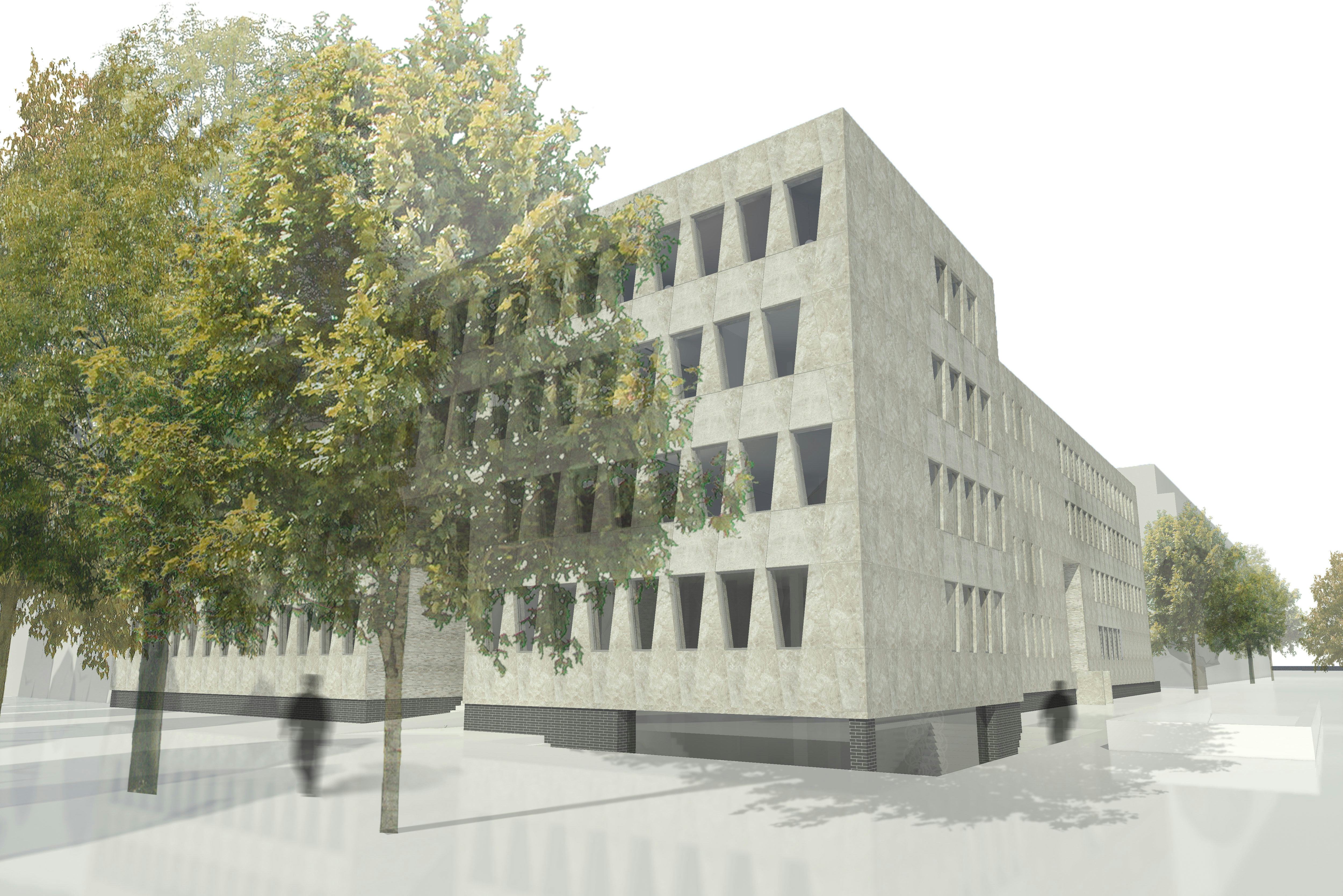 Voormalige ambassade Verenigde Staten in Den Haag (beeld: Stijn van den Boogaard Architecture)