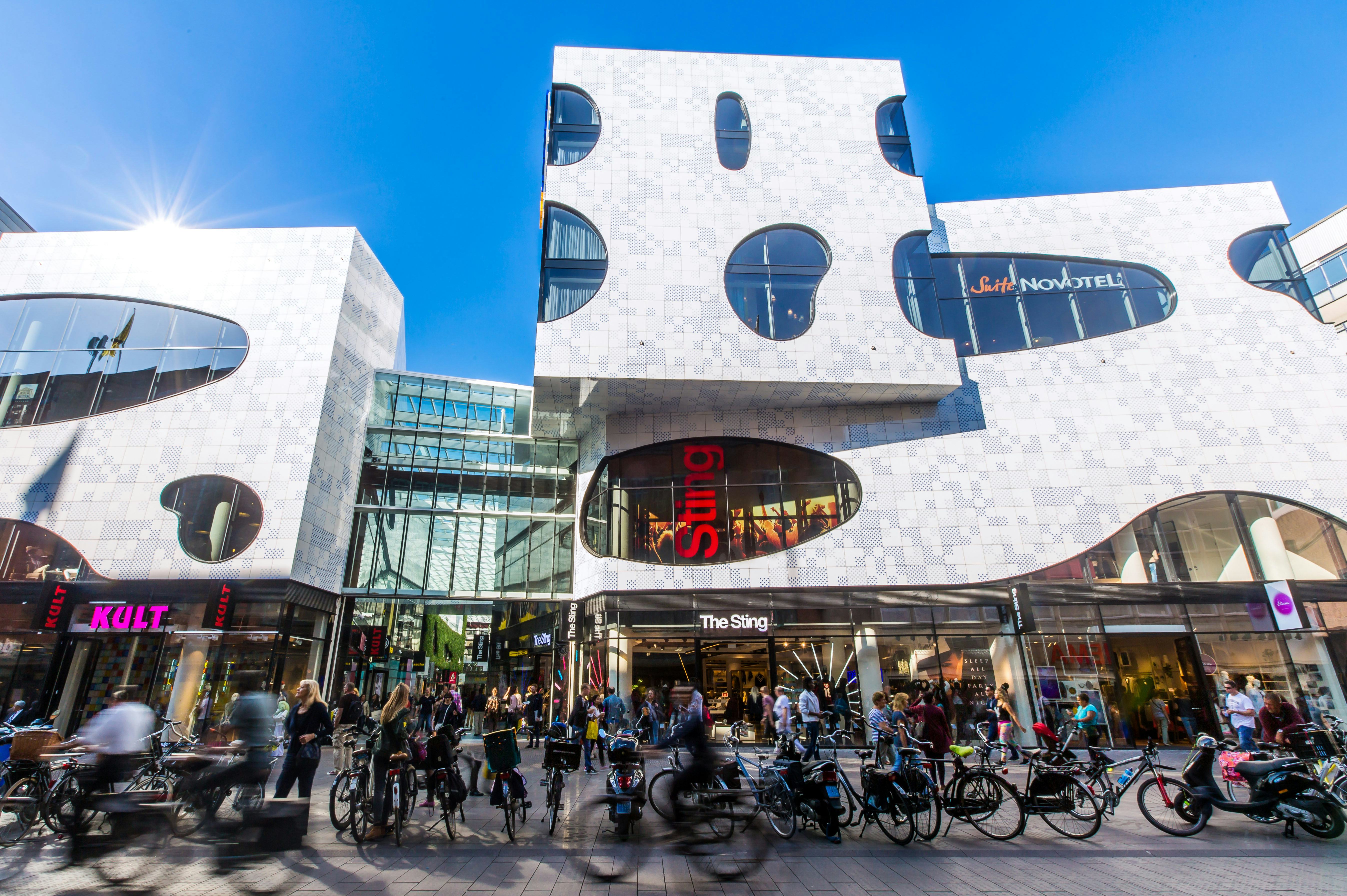 begin Nieuwe Passage aan Grote Marktstraat Den Haag fotografie Joni Israeli