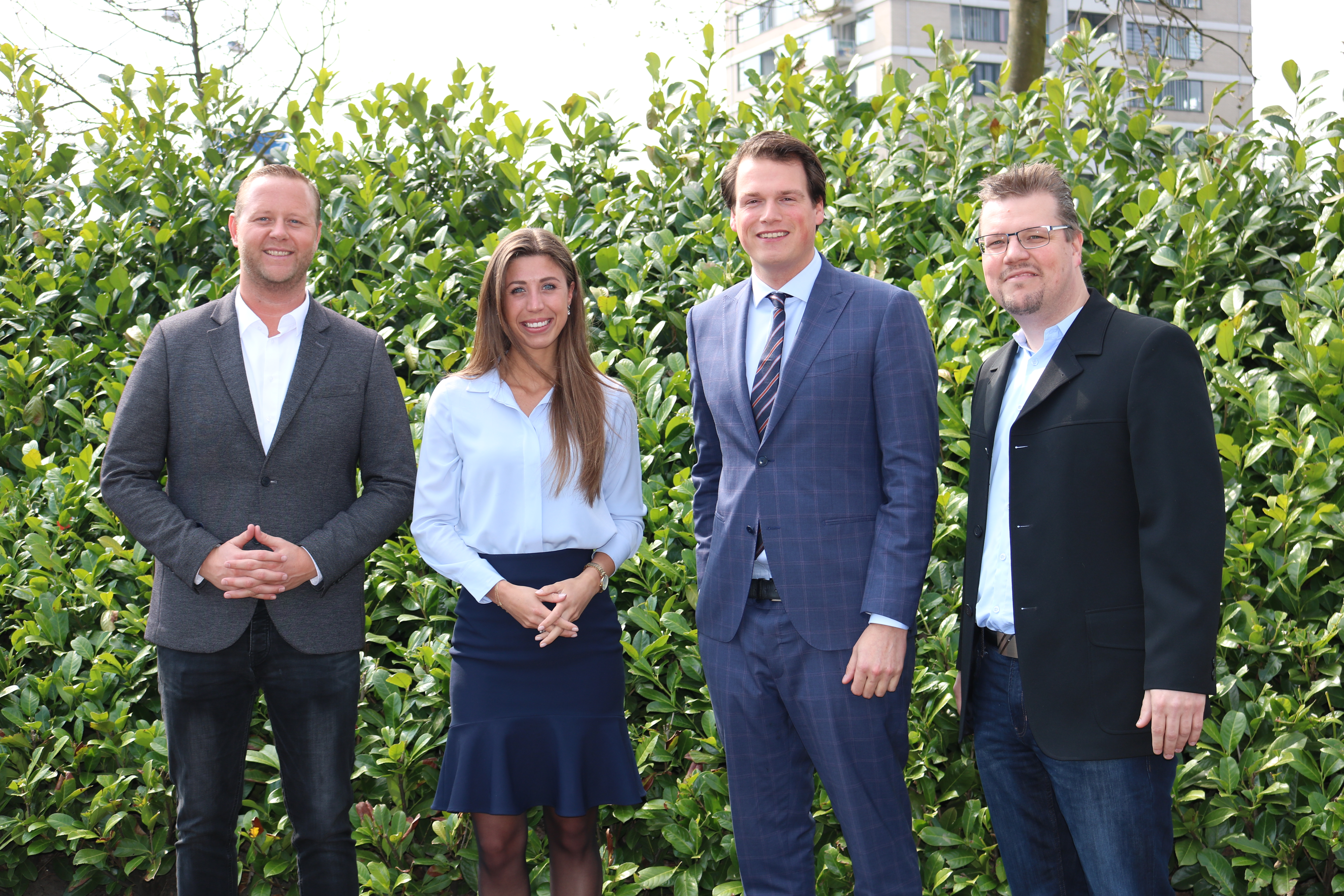 Martin Leuring, Isaura Wolswijk, Duco Klynstra, John Snel