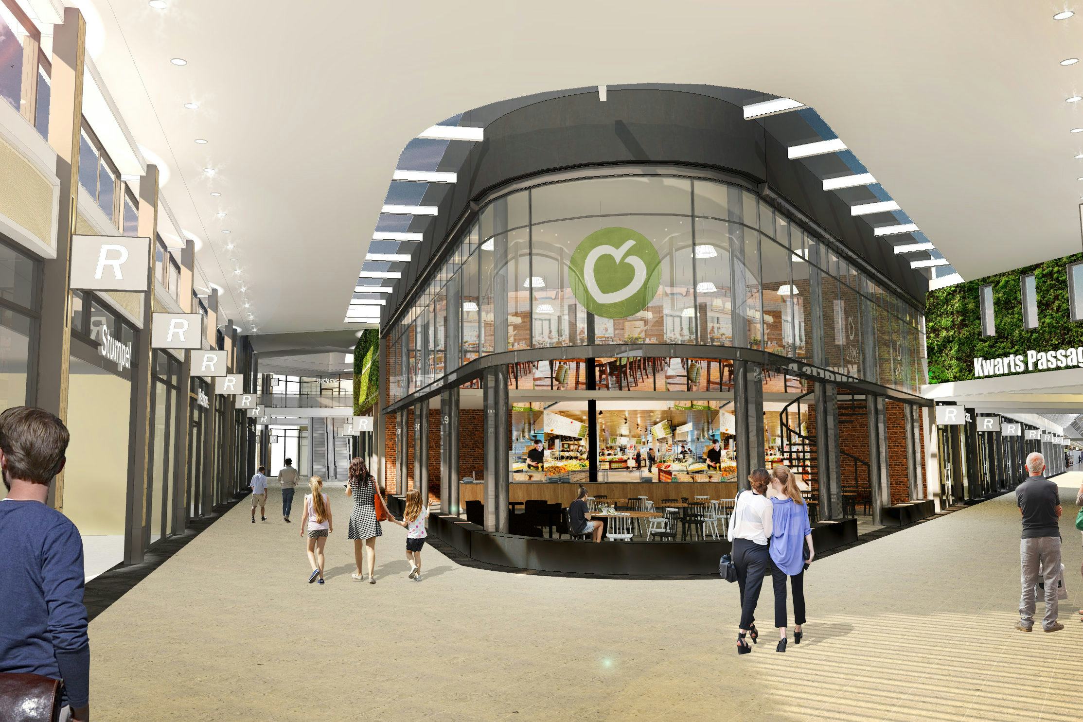 winkelcentrum Middenwaard in Heerhugowaard