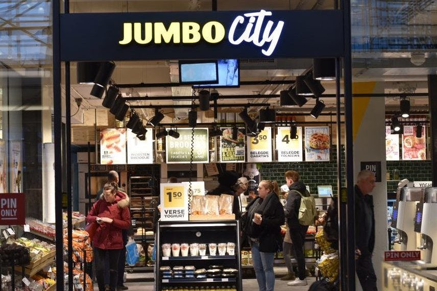 Jumbo opent citystores in Amsterdam
