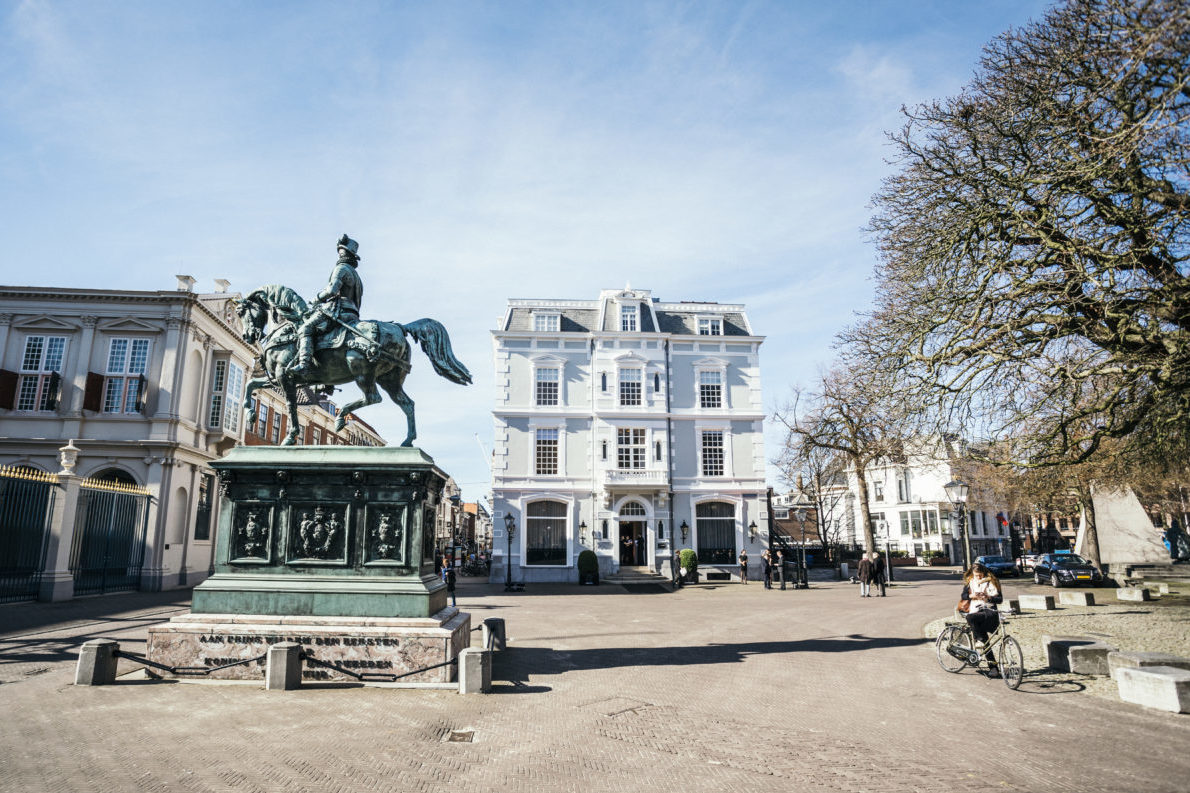 Kantoor Vastgoed.com aan Paleisstraat 2B in Den Haag