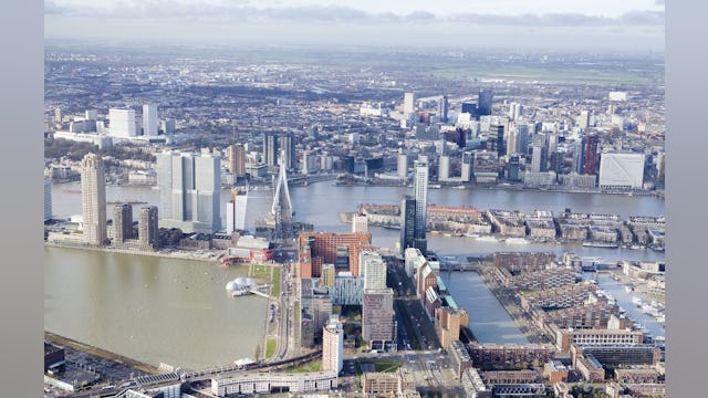 Rotterdam, gezien vanaf Zuid