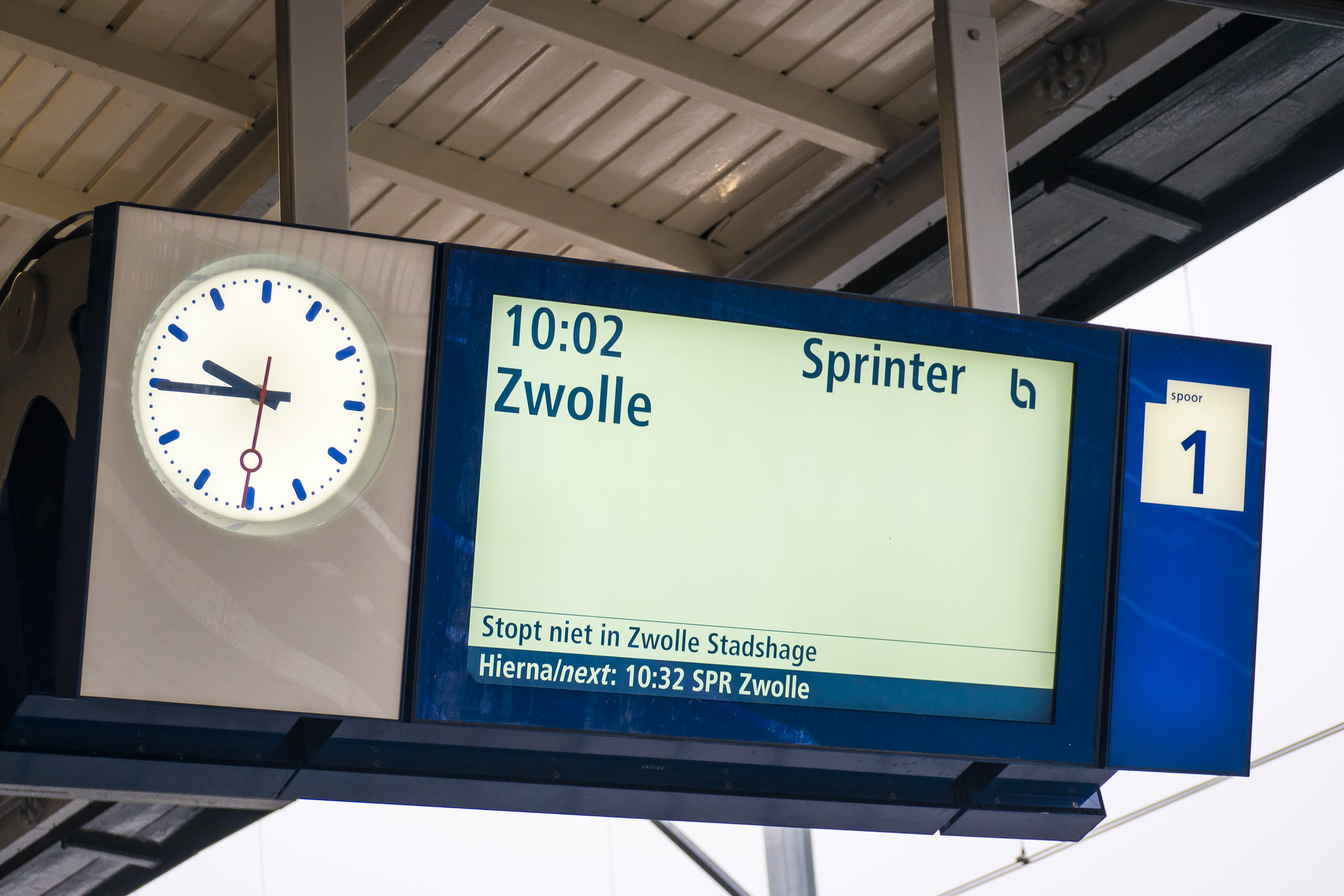 Sprinter naar Zwolle