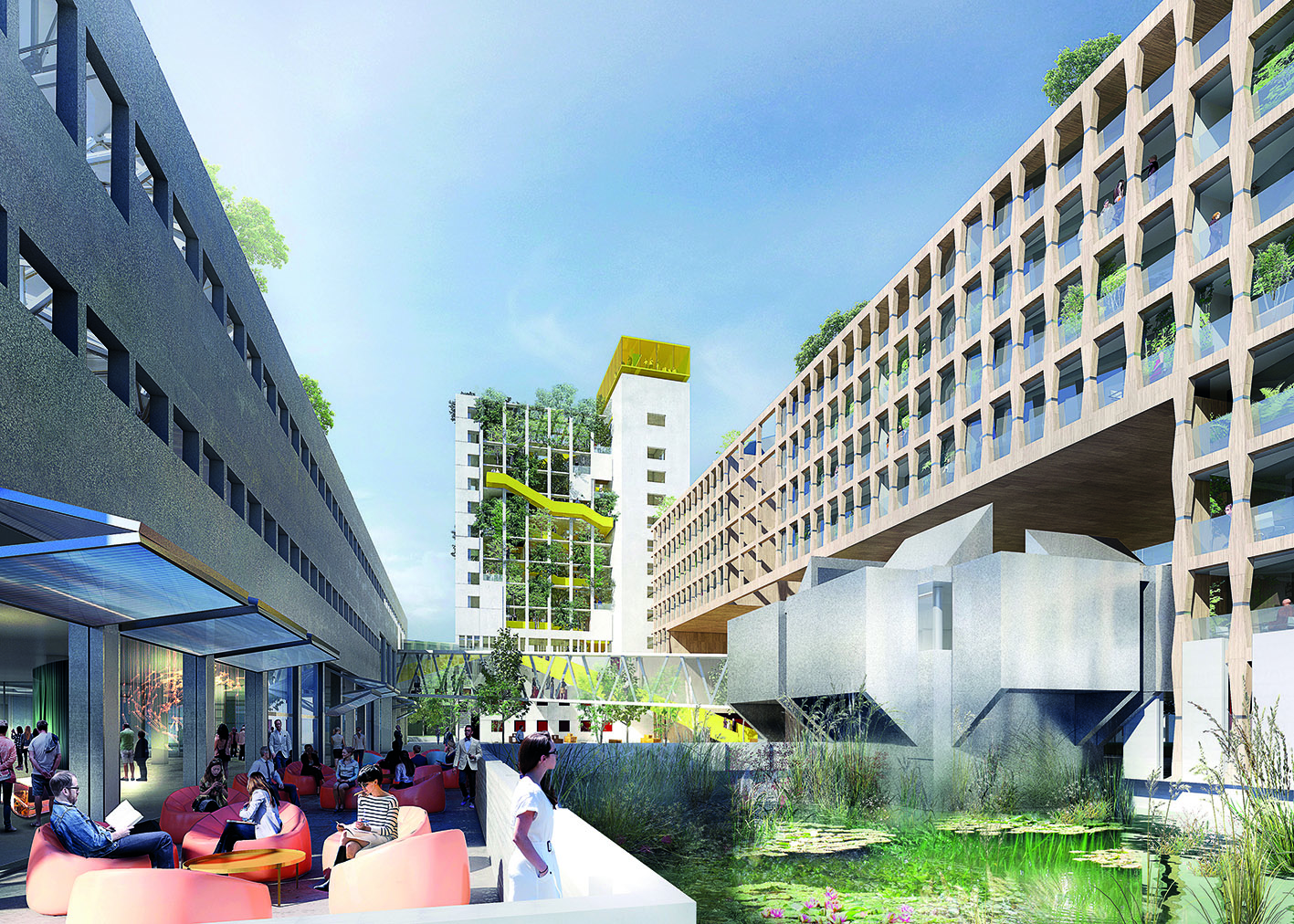 Bajeskwartier, vanaf brug