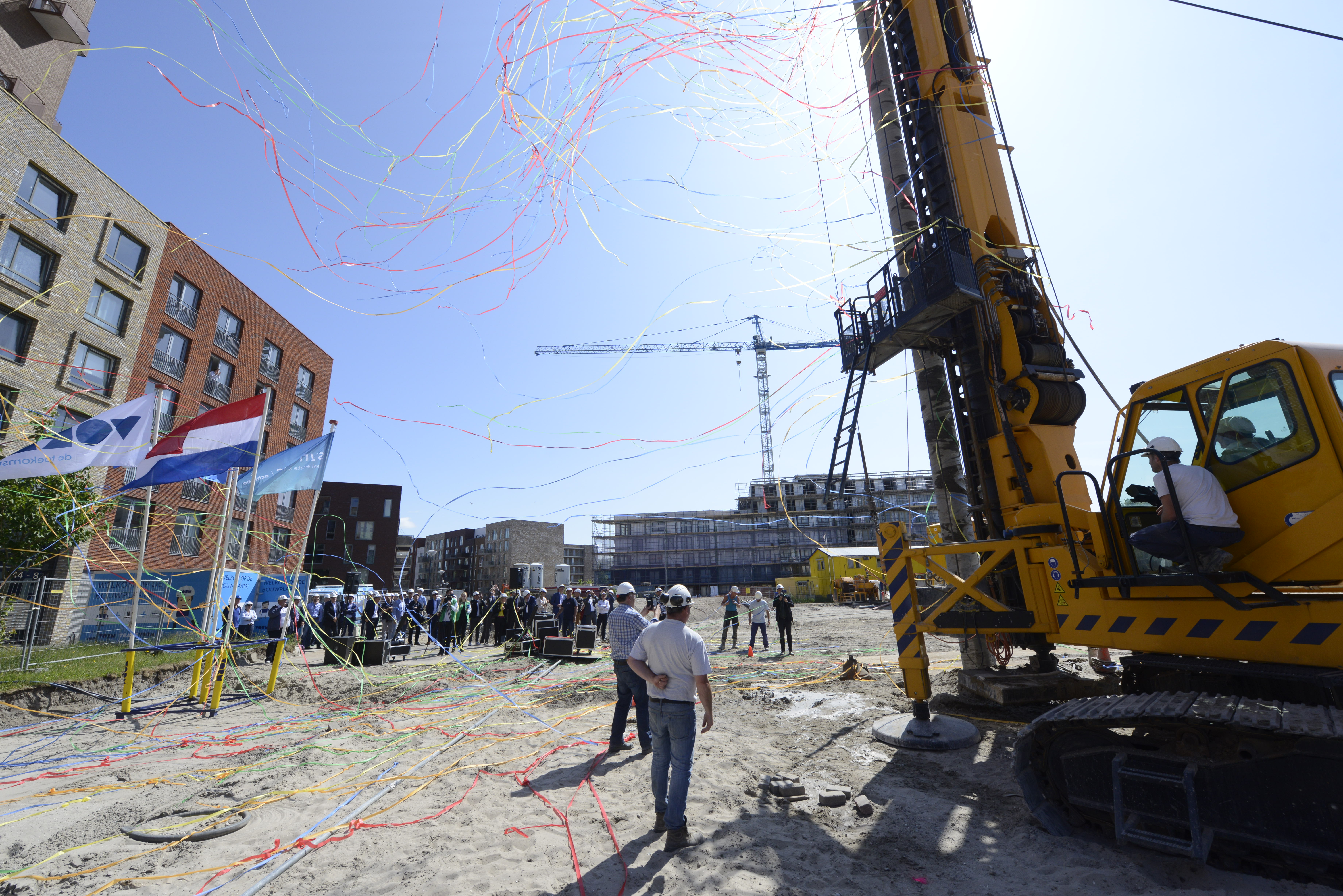 Start bouw Yours Leiden