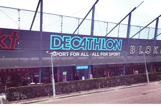 Declathlon naar Alexandrium Megastores Rotterdam
