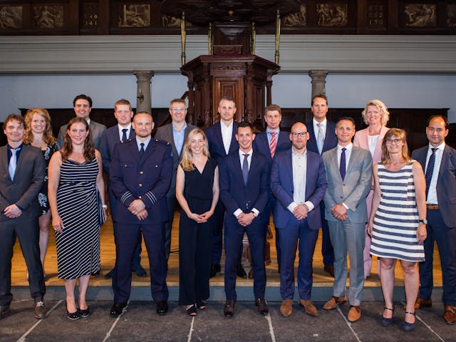 19 MSRE-studenten lichting 2018