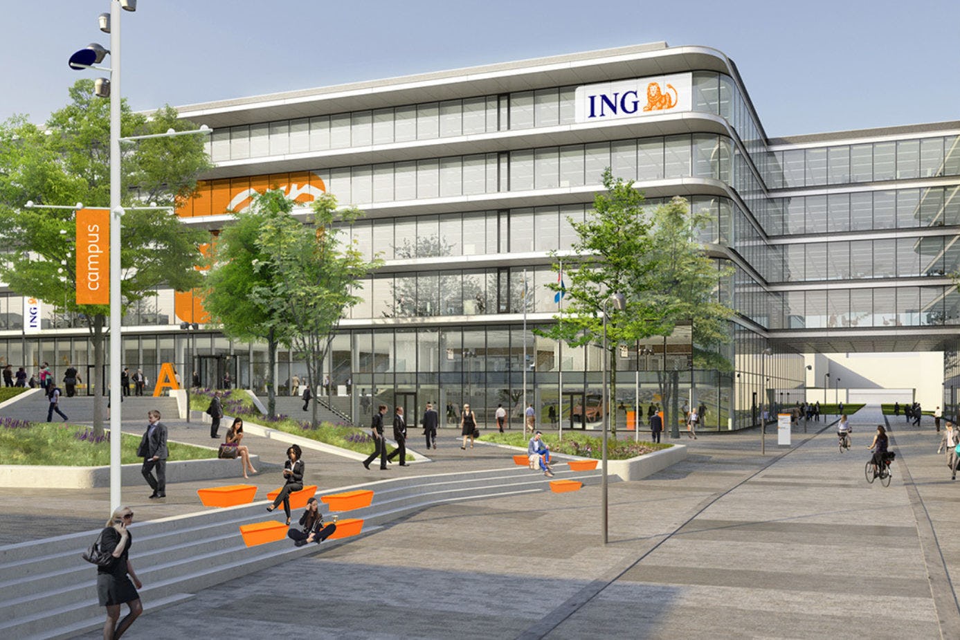 Hoofdkantoor ING, Frankemaheerd Amsterdam