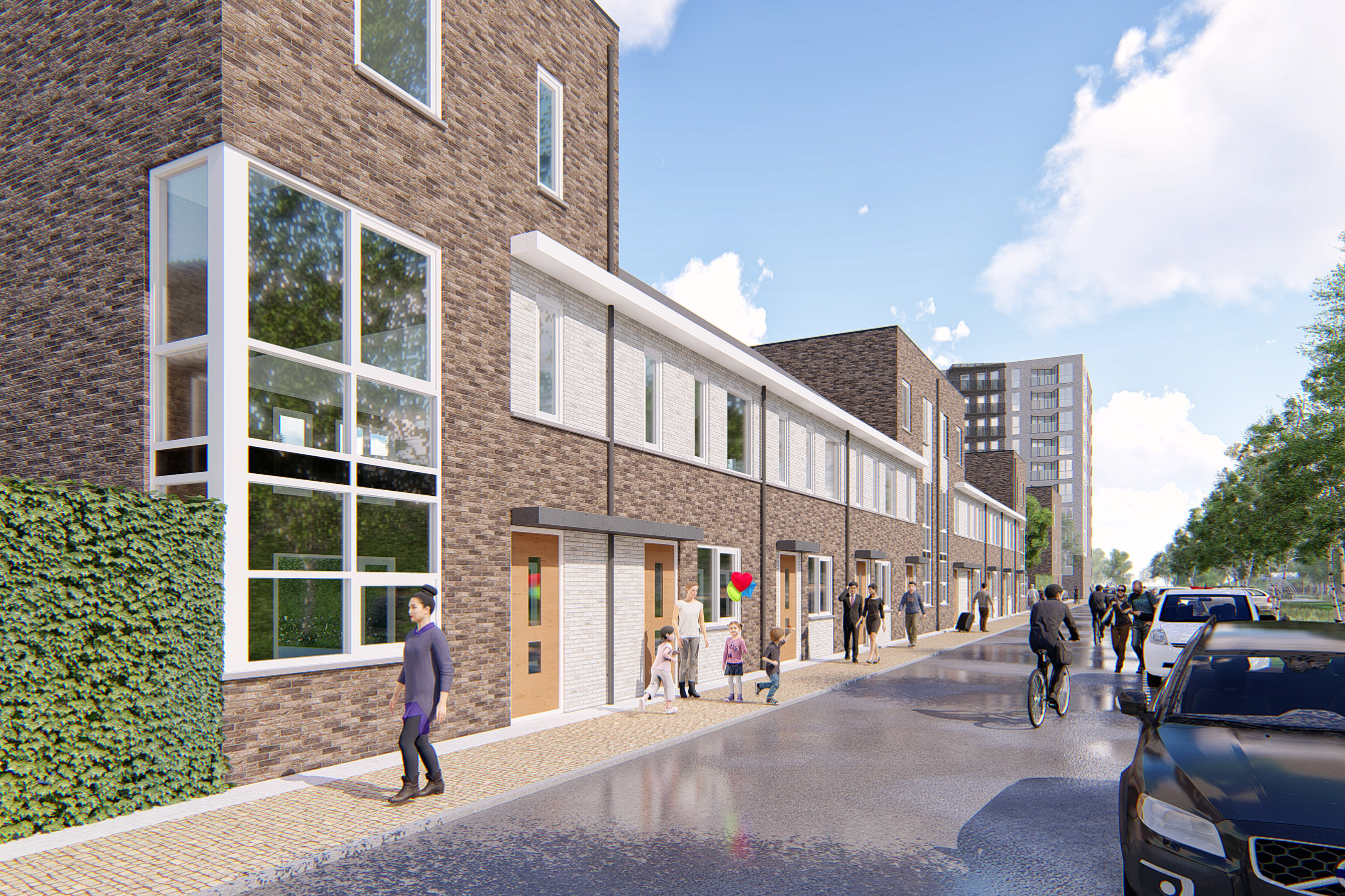 Woningen Vesteda in Schuytgraaf, Arnhem