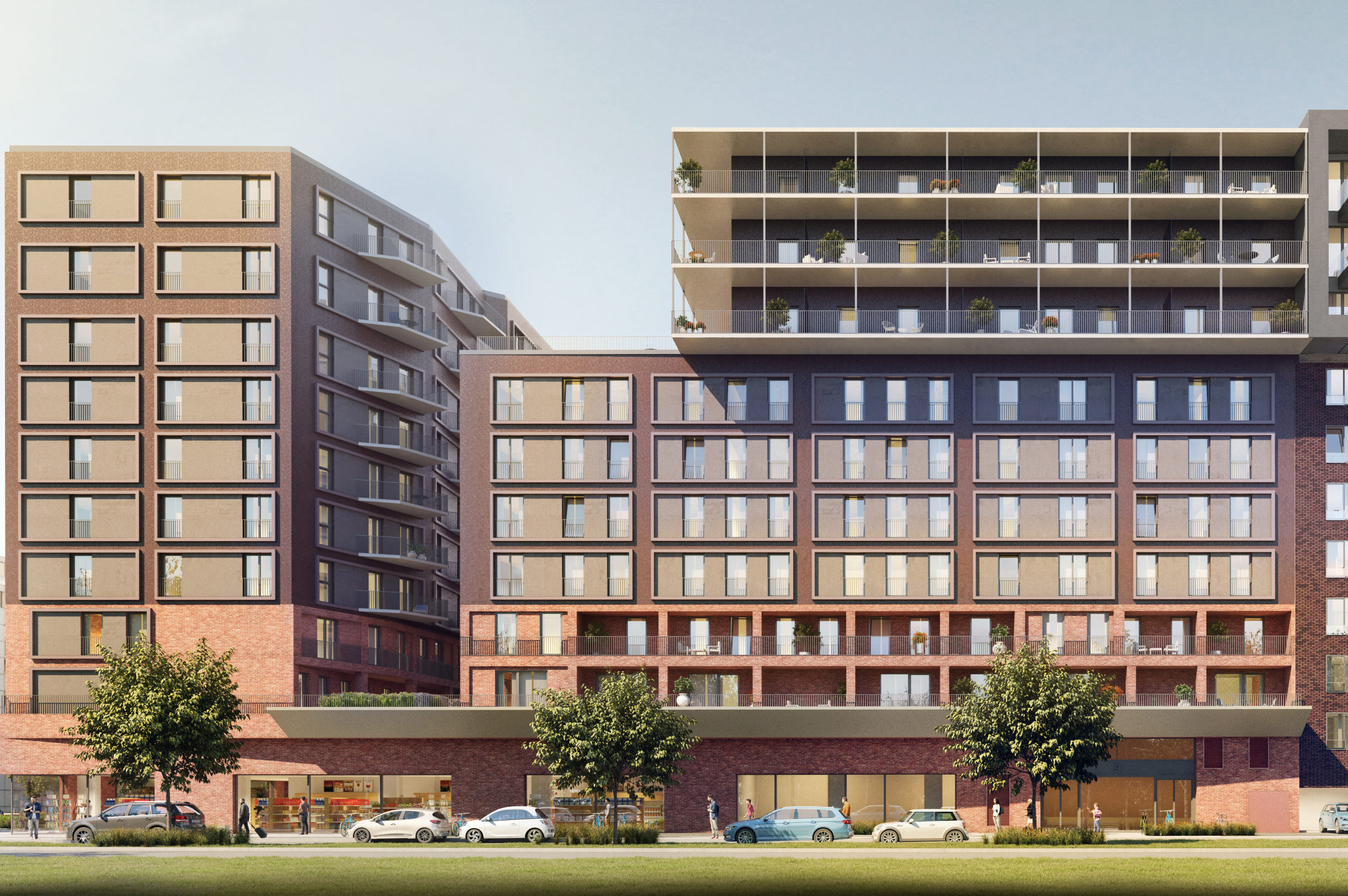 Das Ensemble in Wenen