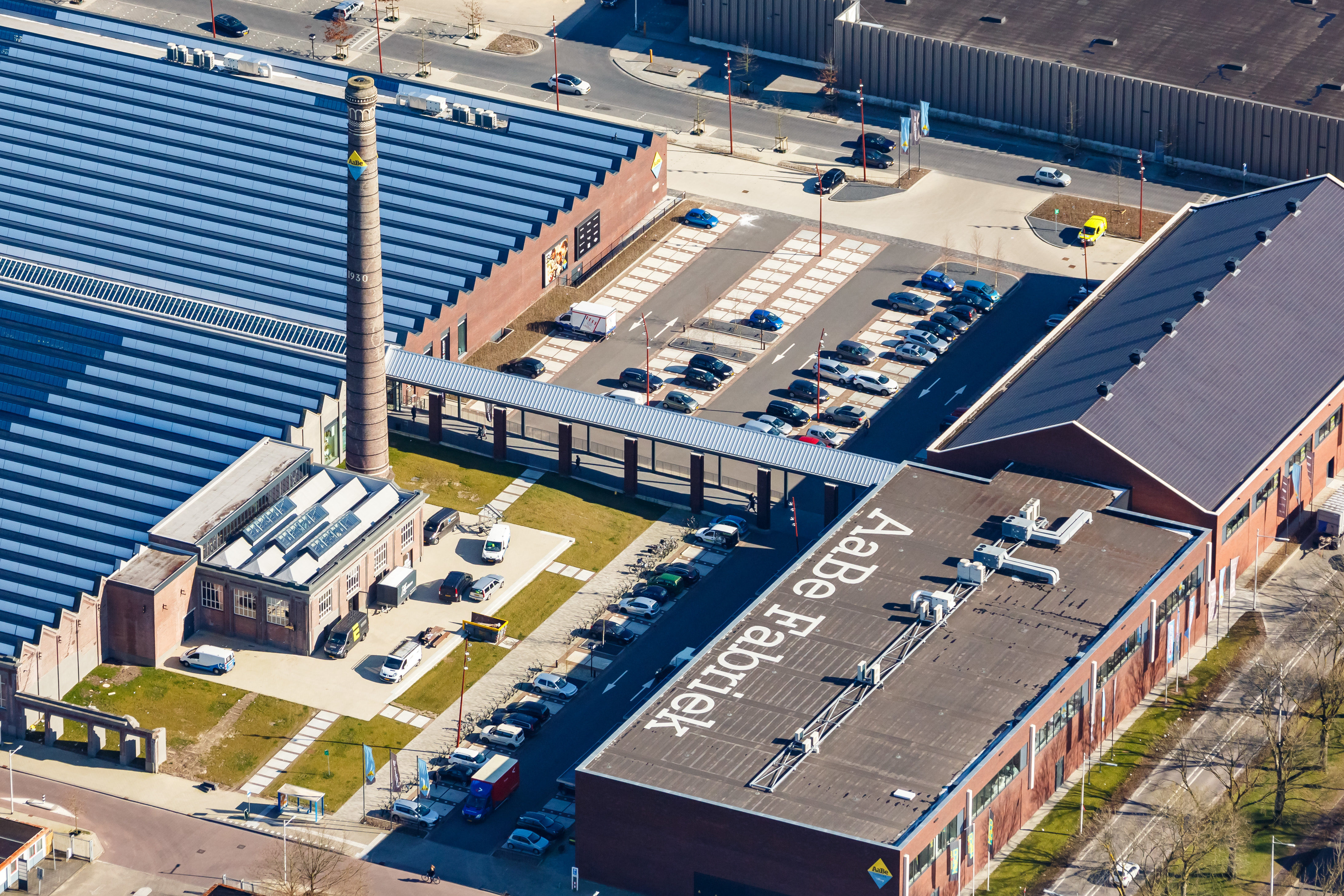 De AaBe-fabriek in Tilburg.