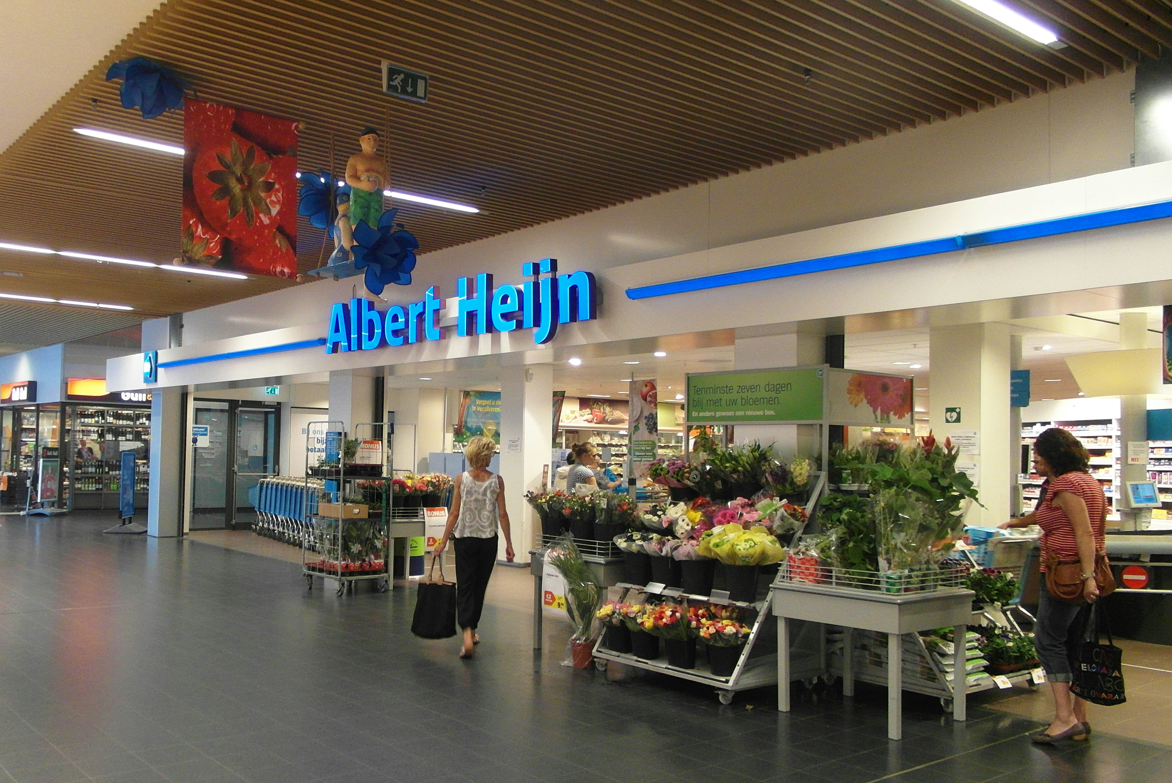Albert Heijn in winkelcentrum Bloemendaal in Gouda