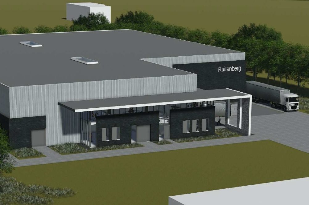 Impressie bedrijfspand Ruitenberg Ruinerwold