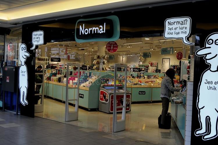 Normal-winkel in Kopenhagen