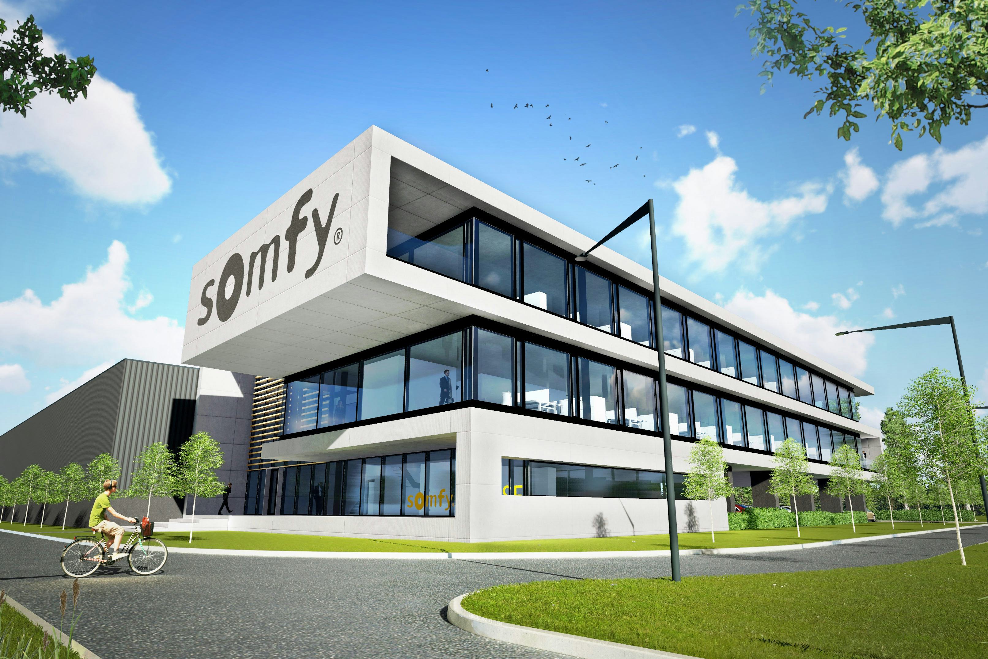 Somfy Nederland verhuist naar De President in Hoofddorp