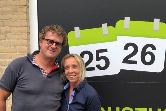 Eigenaar Paul van de Koevering en zijn partner Janne-Mieke Loeffen