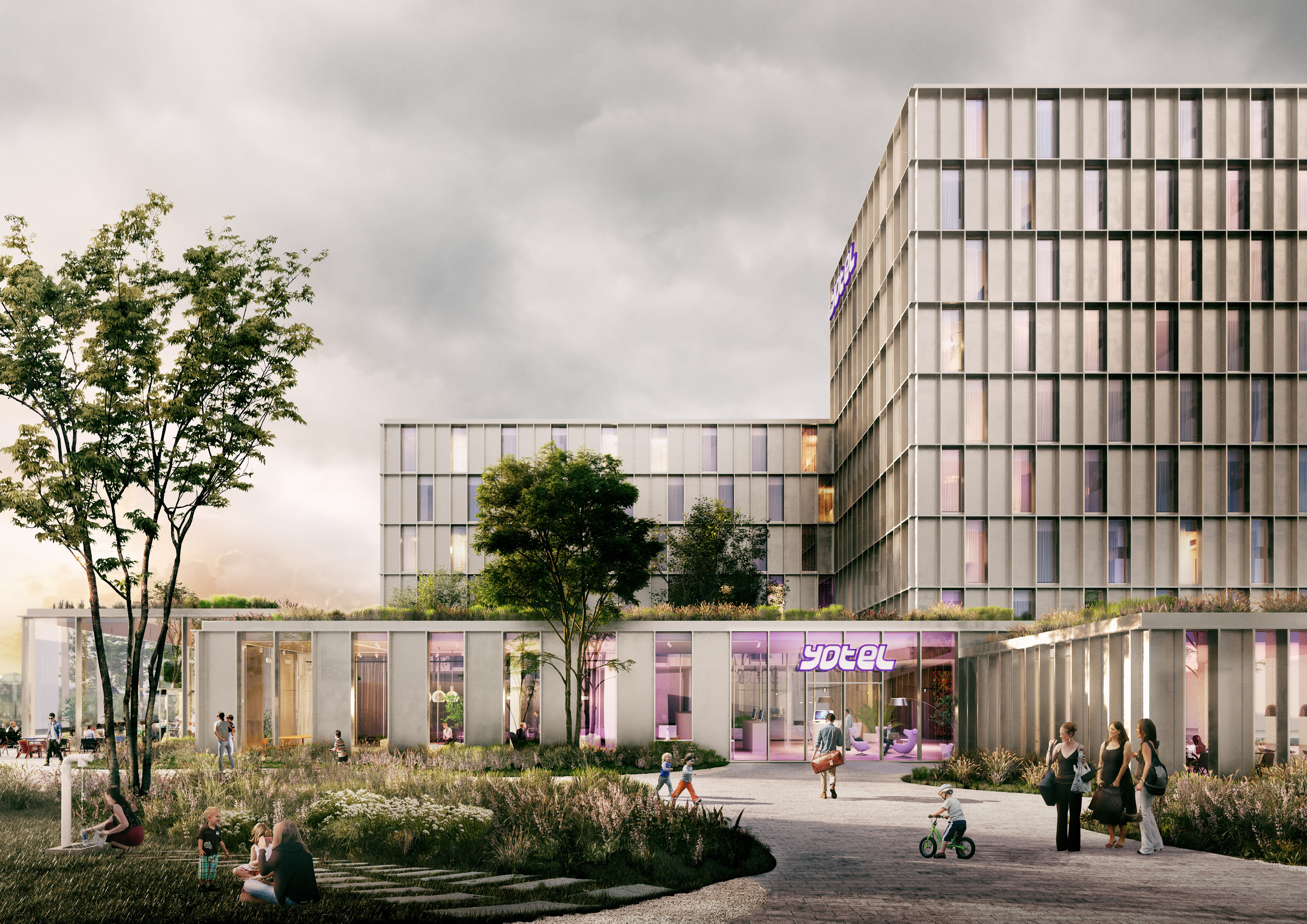 Yotel opende in het najaar van 2019 een hotel in  Buiksloterham