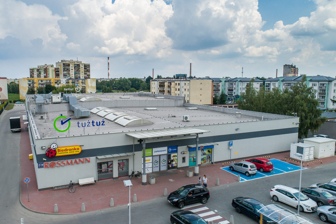 Een supermarkt van Arcona. 