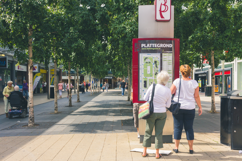 Winkelcentrum In de Bogaard in Rijswijk. Foto: Bureau Stedelijke Planning