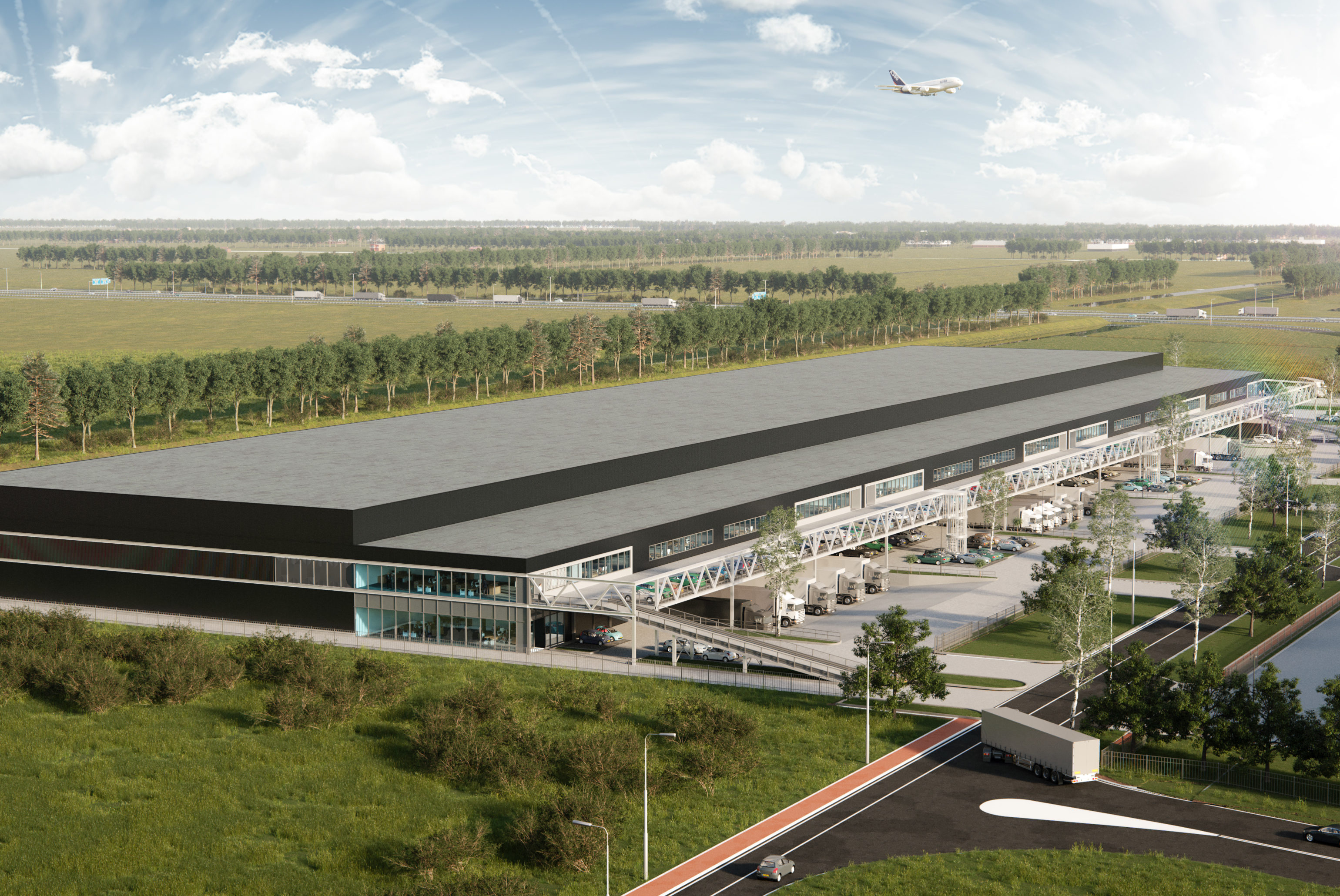 AMS Cargo Center II op Schiphol