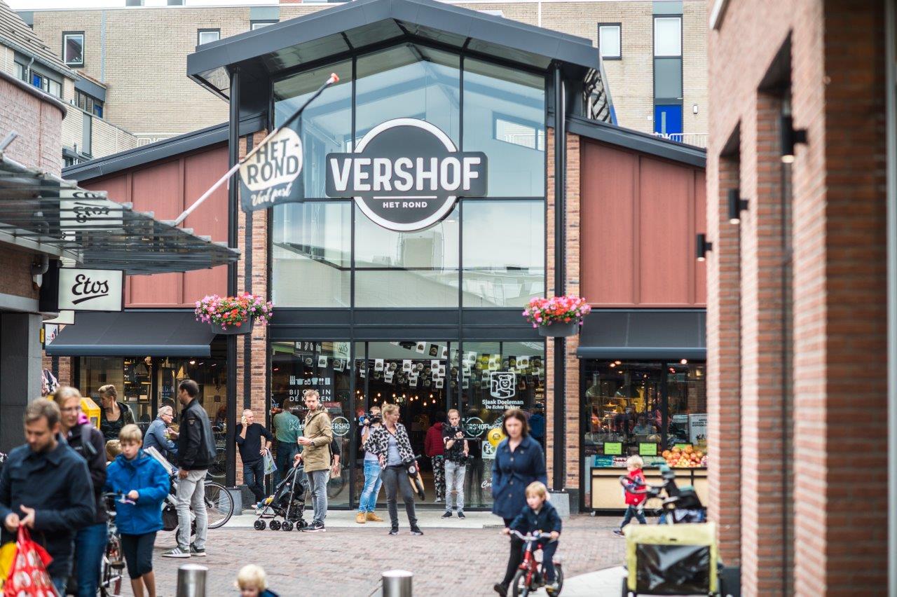 De Vershof in winkelcentrum Het Rond in Houten