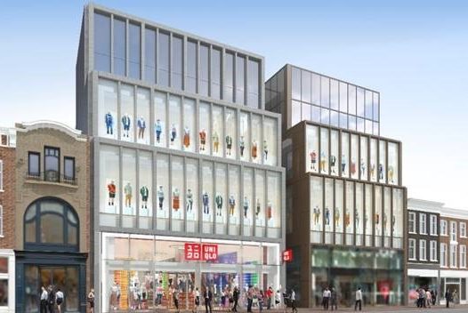 Uniqlo-winkel aan Rokin