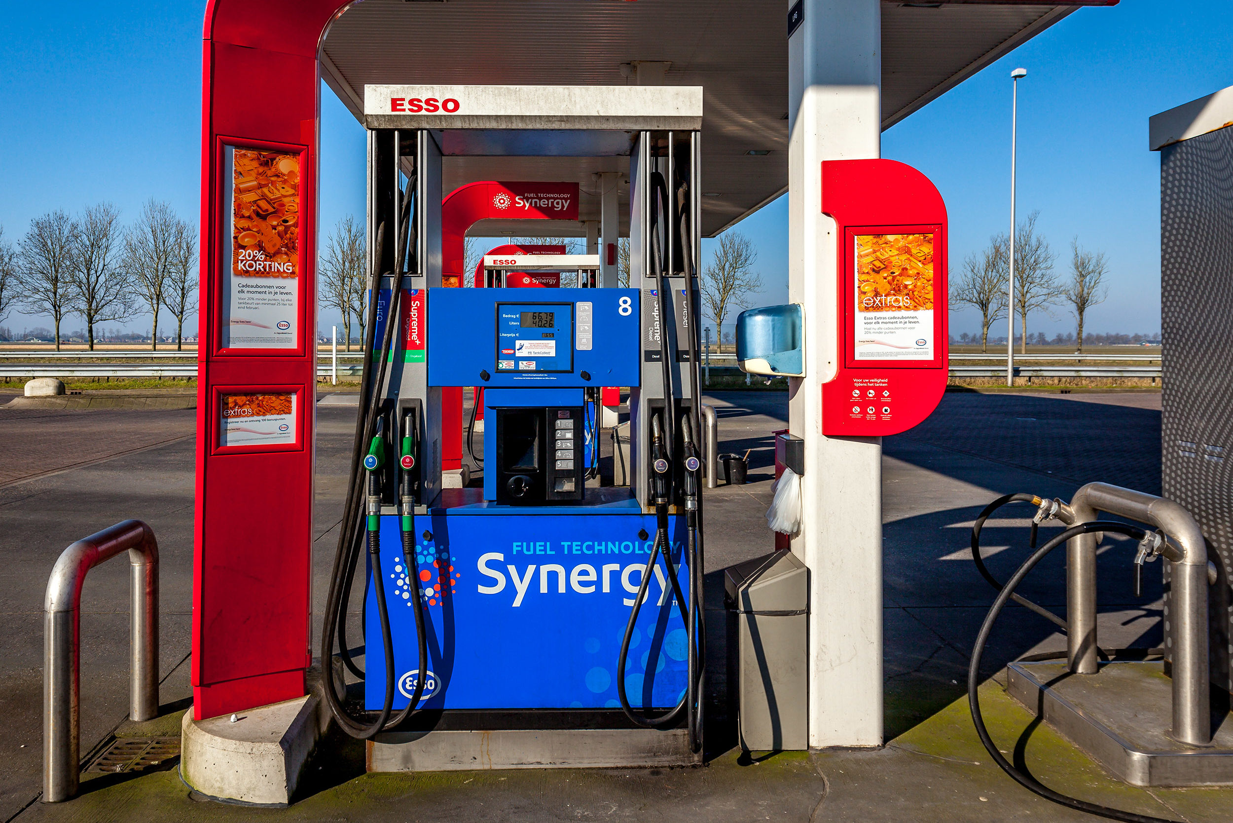 Veiling tankstations