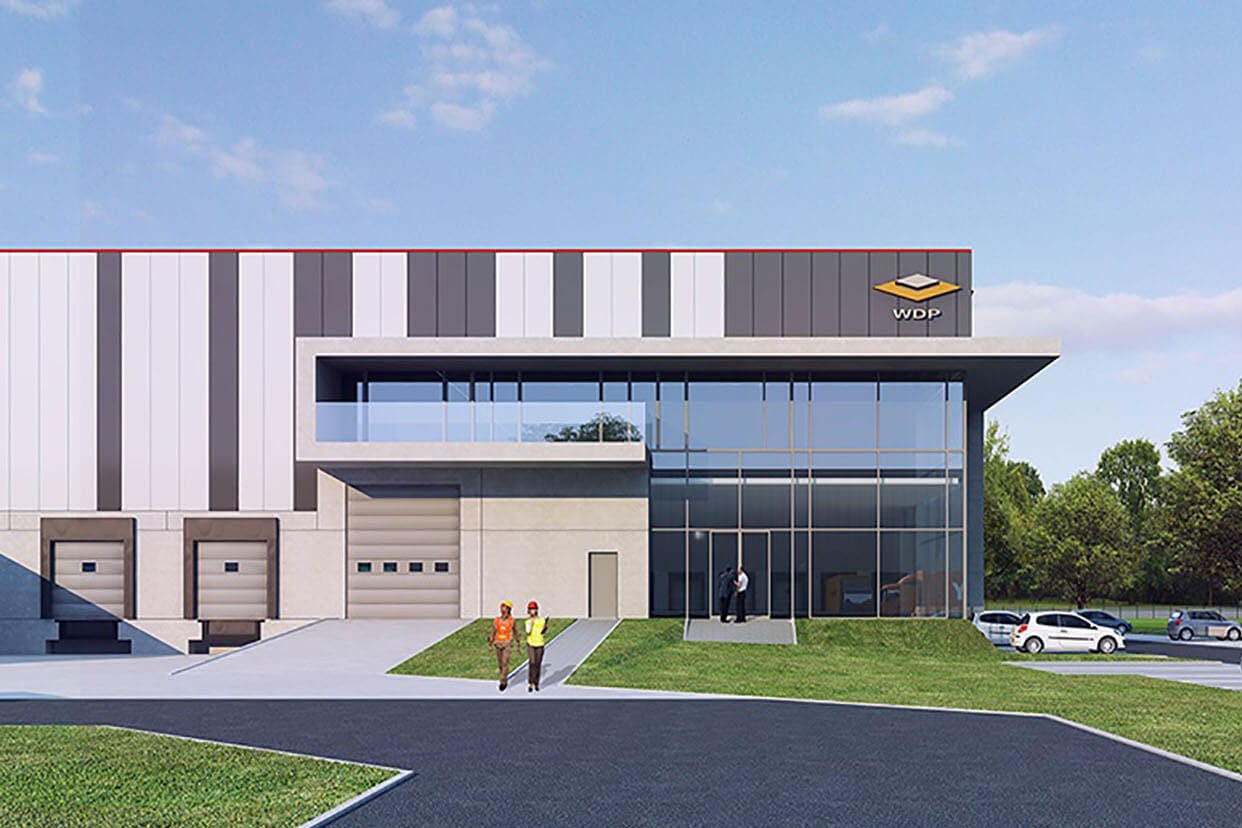 WDP-gebouw op Eurohub Sud, Luxemburg