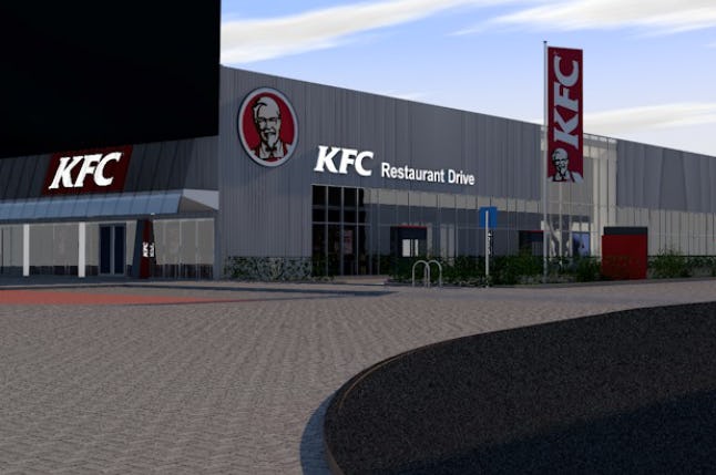 Kentucky Fried Chicken in Den Bosch
