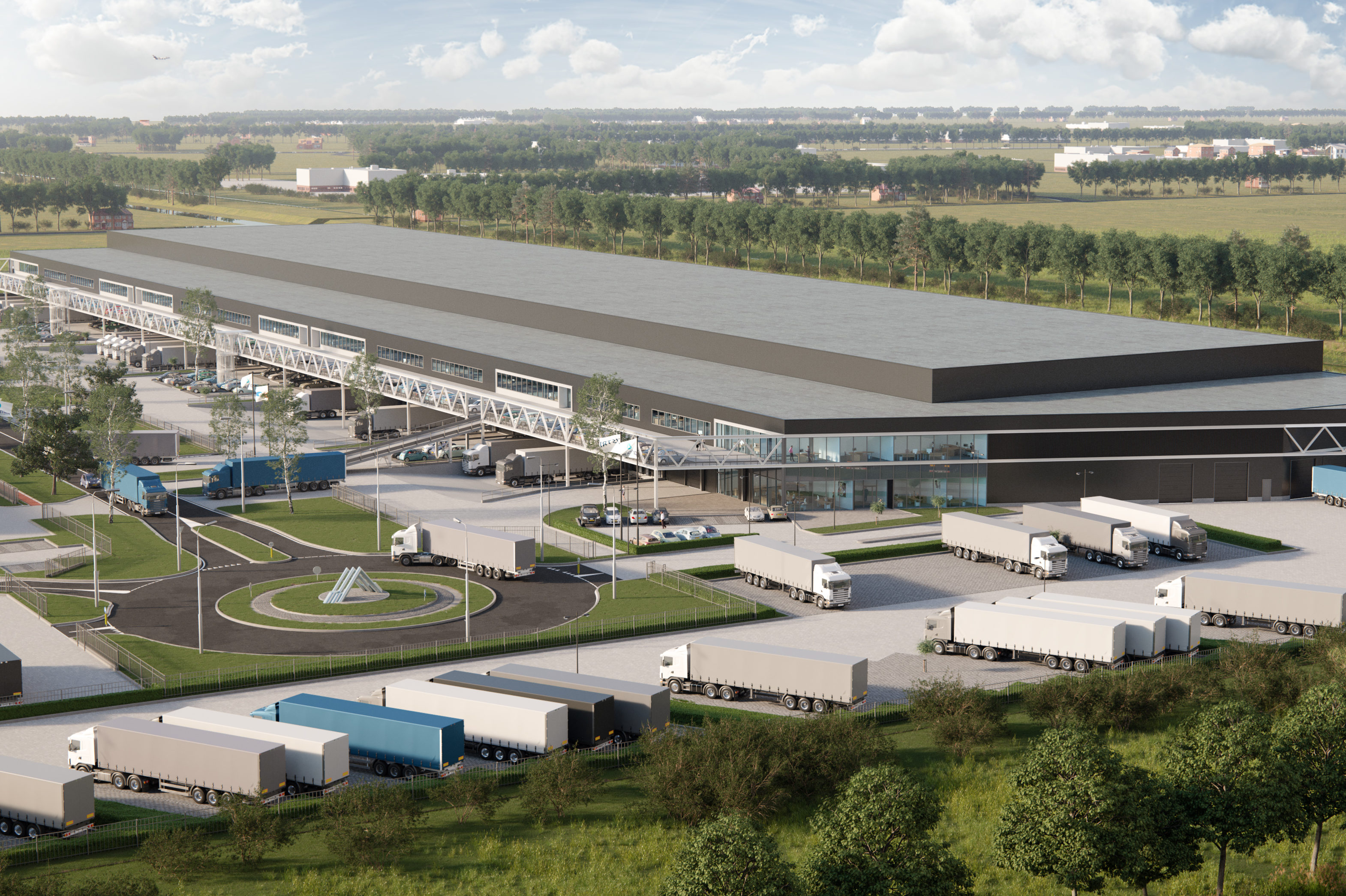 AMS Cargo Center II op Schiphol